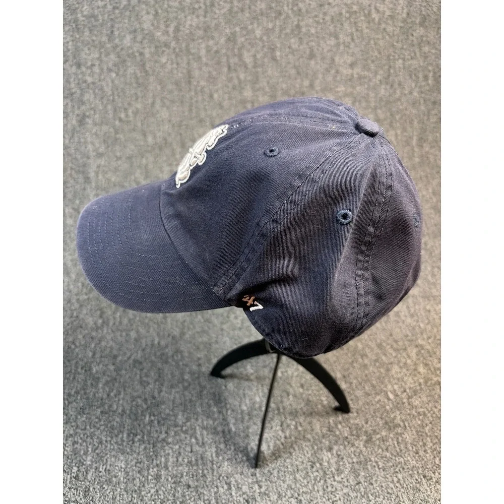 47 Brand Cooperstown Collection Chicago Cubs Standing Bear Navy Baseball Hat OS - Picture 4 of 7